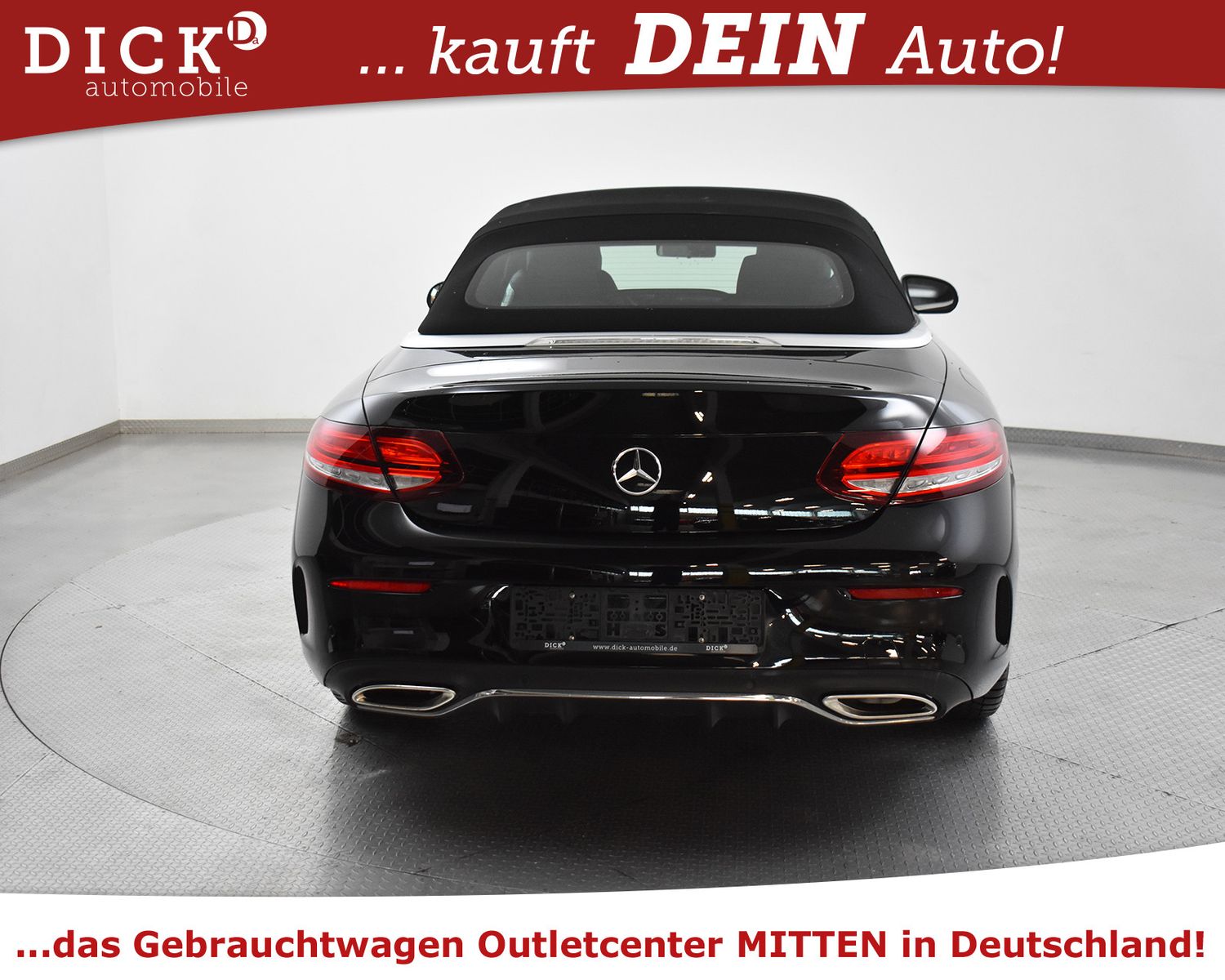MERCEDES-BENZ C300 Cabrio 2X AMG LIne BURMES+LED+KAMER+AHK+19" - Image 6