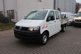 Volkswagen T5 Transporter Pritsche Doppelkabine Klima - Volkswagen T5: Doppelkabine