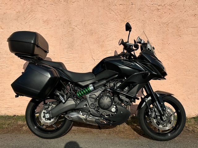 Kawasaki VERSYS 650 ABS MIT KOFFER TOPCASE GRIFFHZG