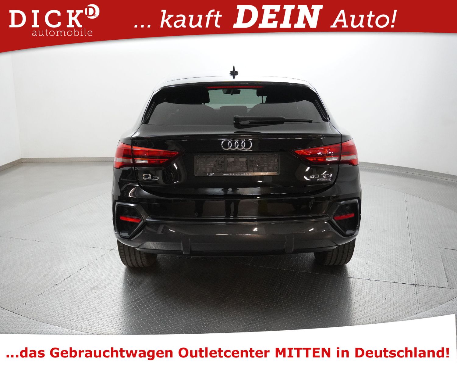 Fahrzeugabbildung Audi Q3 SPORTBACK 40d Quat NAVI+VIRTU+LED+SHZ+ACC+18"