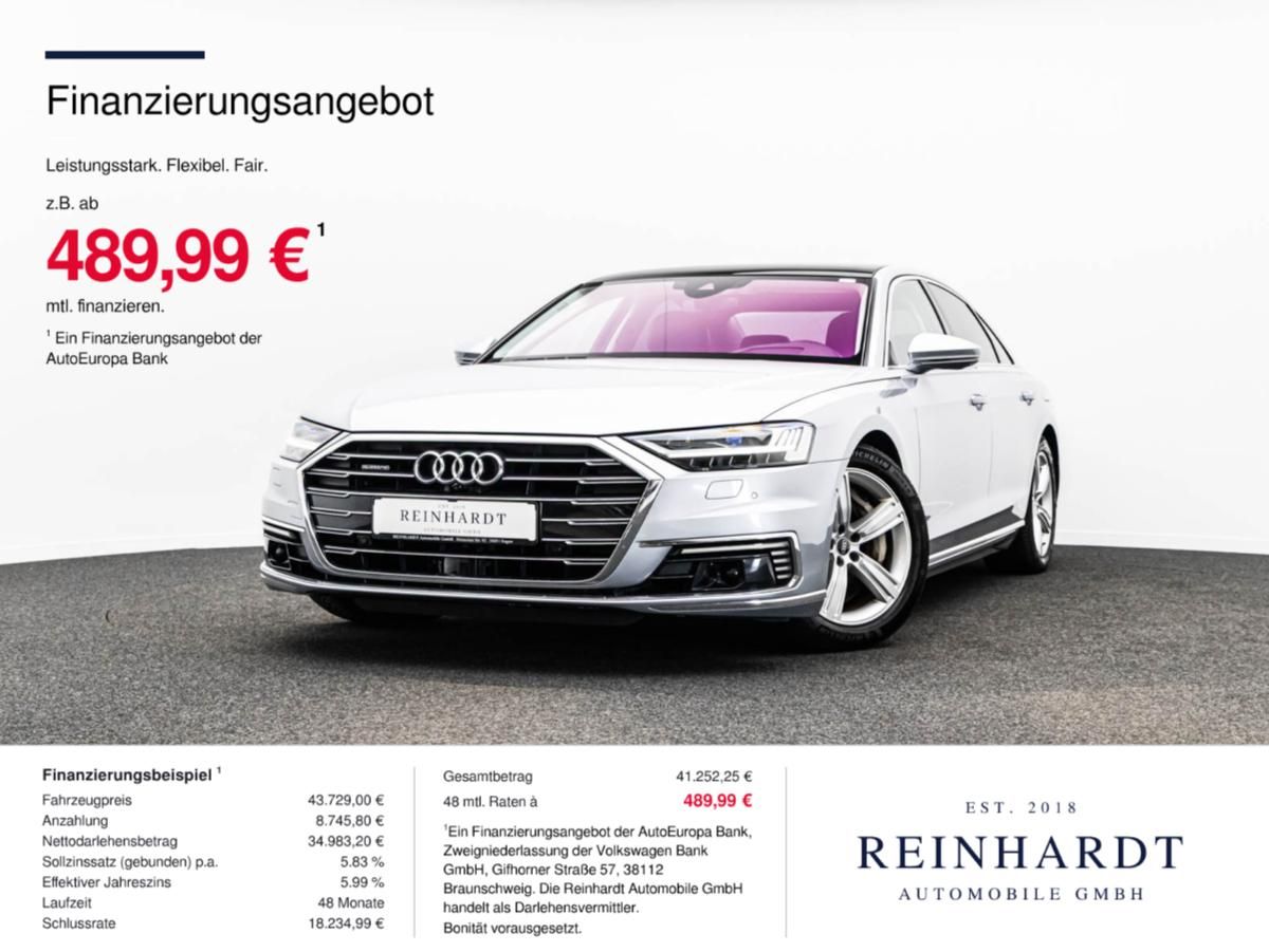 Audi Audi A8 60TFSie LASER/ACC/HuD/PANO/BELÜFT/MASSAGE/