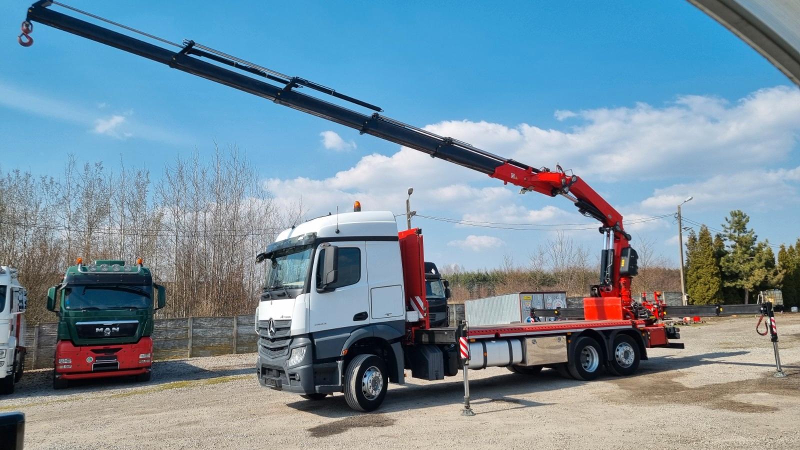 Mercedes-Benz ACTROS 2542 CRANE Fassi 455RA25