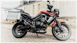 Triumph Tiger 800 XRT Orange Tourer mit Koffer  - TRIUMPH TIGER XRT