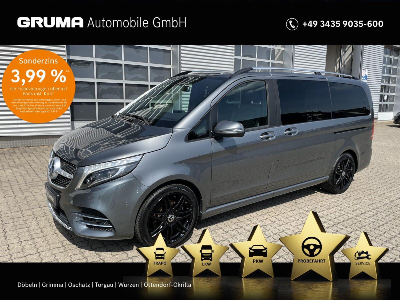 Mercedes-Benz V 300 d EDITION L AMG Night TOTW+SPUR+LED+LEDER