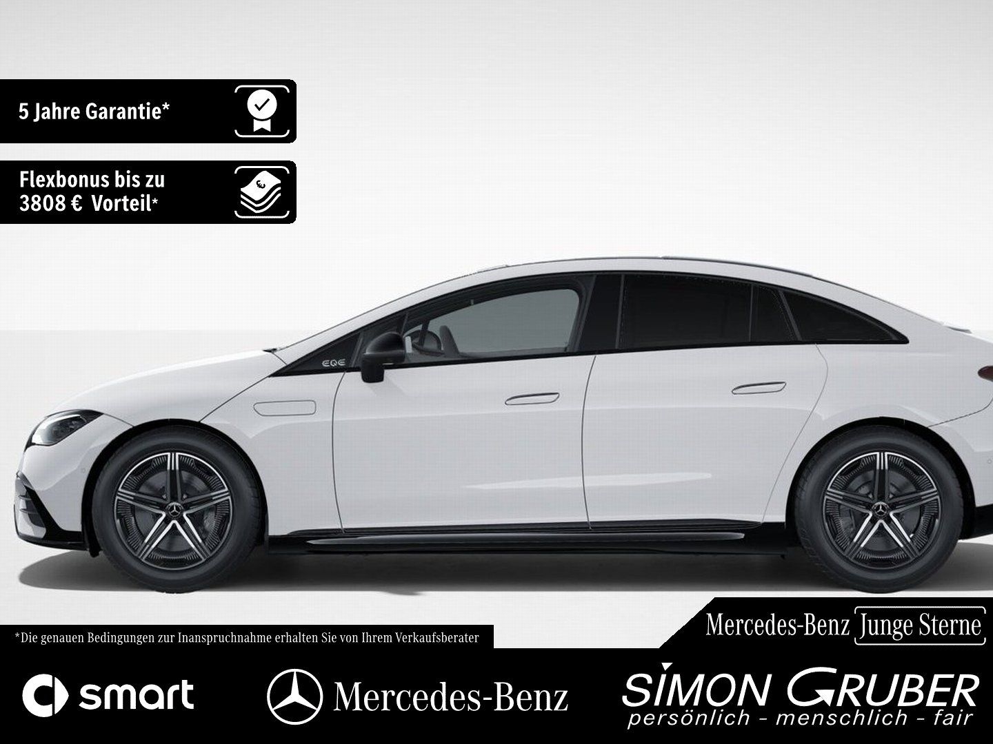 Fahrzeugabbildung Mercedes-Benz EQE 350 4M AMG Night Pano Burm DigiLight ACC 360