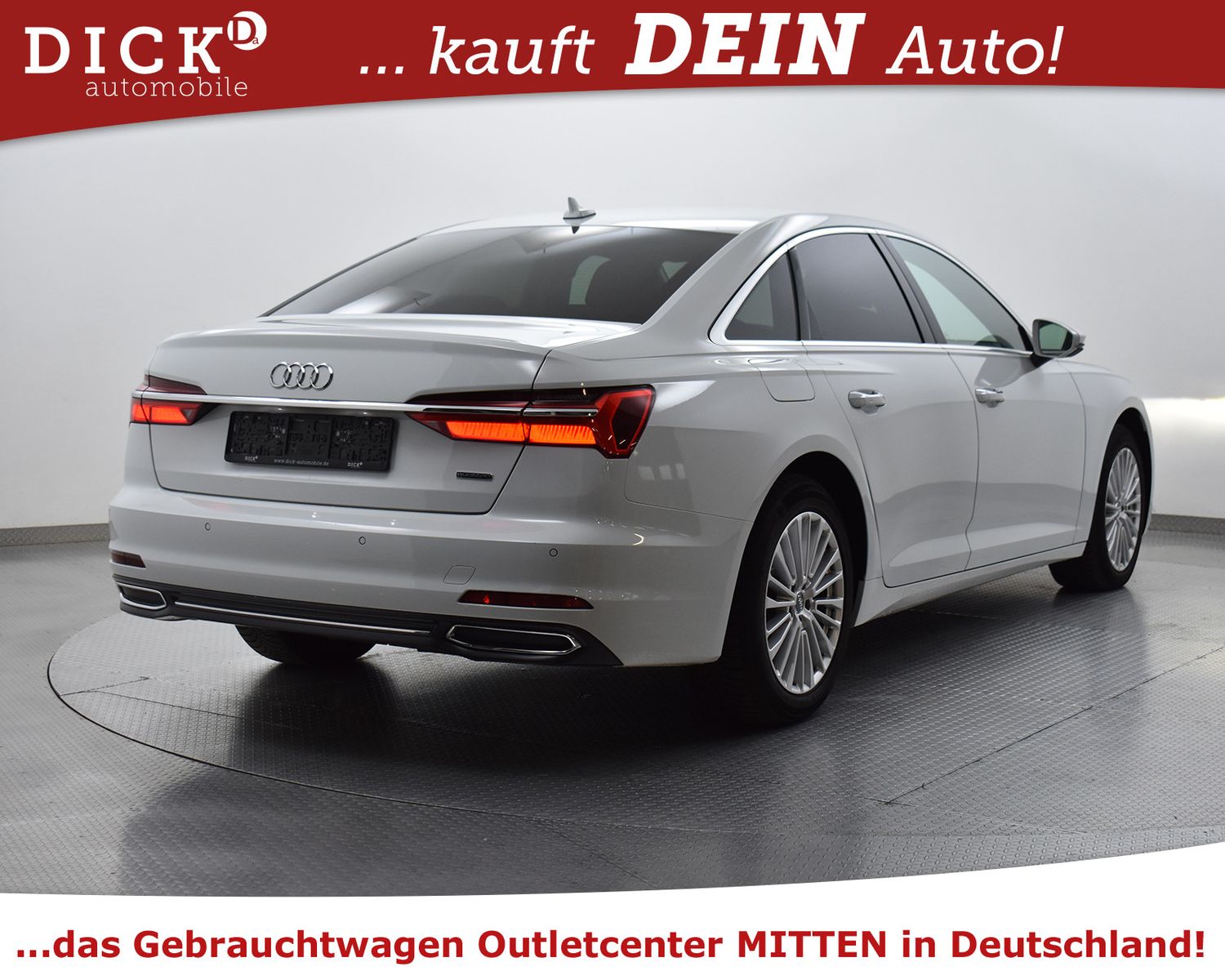 AUDI A6 45d Quatt design NAVI+LEDER+SHZ+LED+TEMP+18" - Image 4
