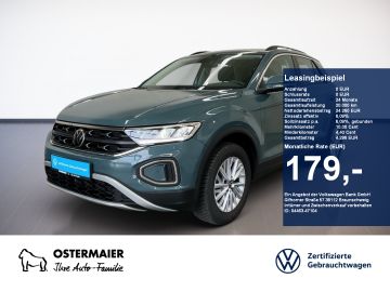 Volkswagen Leasingangebot: Volkswagen T-Roc LIFE 1.0TSI 116PS AHK.STHZG.NAVI+VC.LED.SH