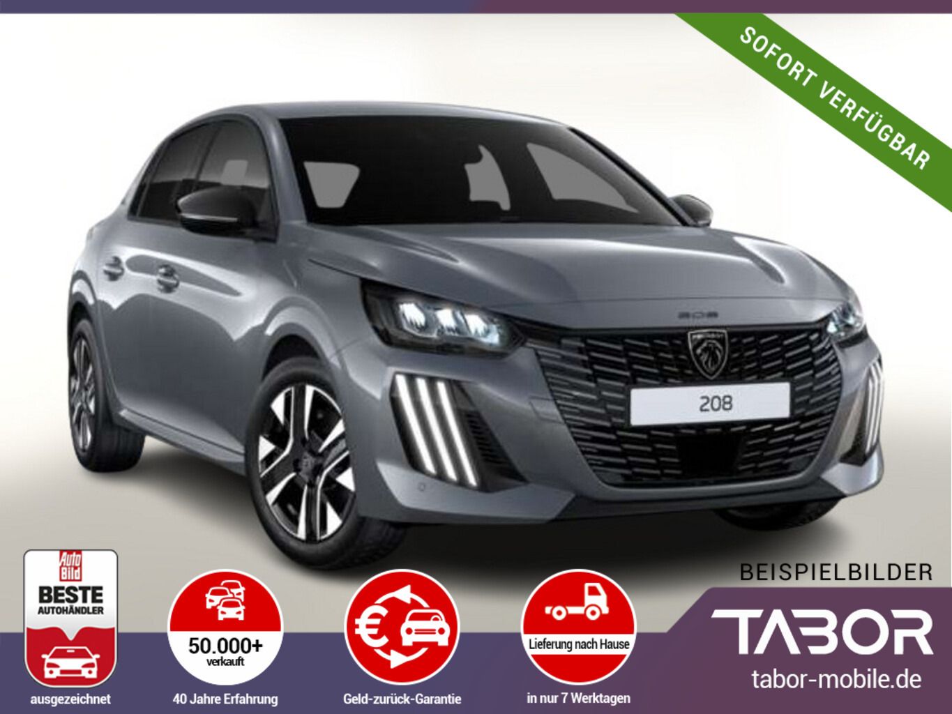 Peugeot 208 Hybrid Allure Nav 360° 2xPDC CarP LED PrivG