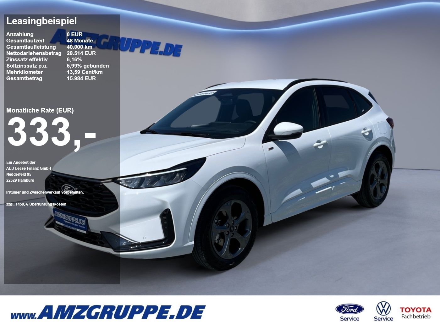 Ford Kuga 1.5 EB ST-Line 5J.*Gar.+Winterpak+Navi+Kame