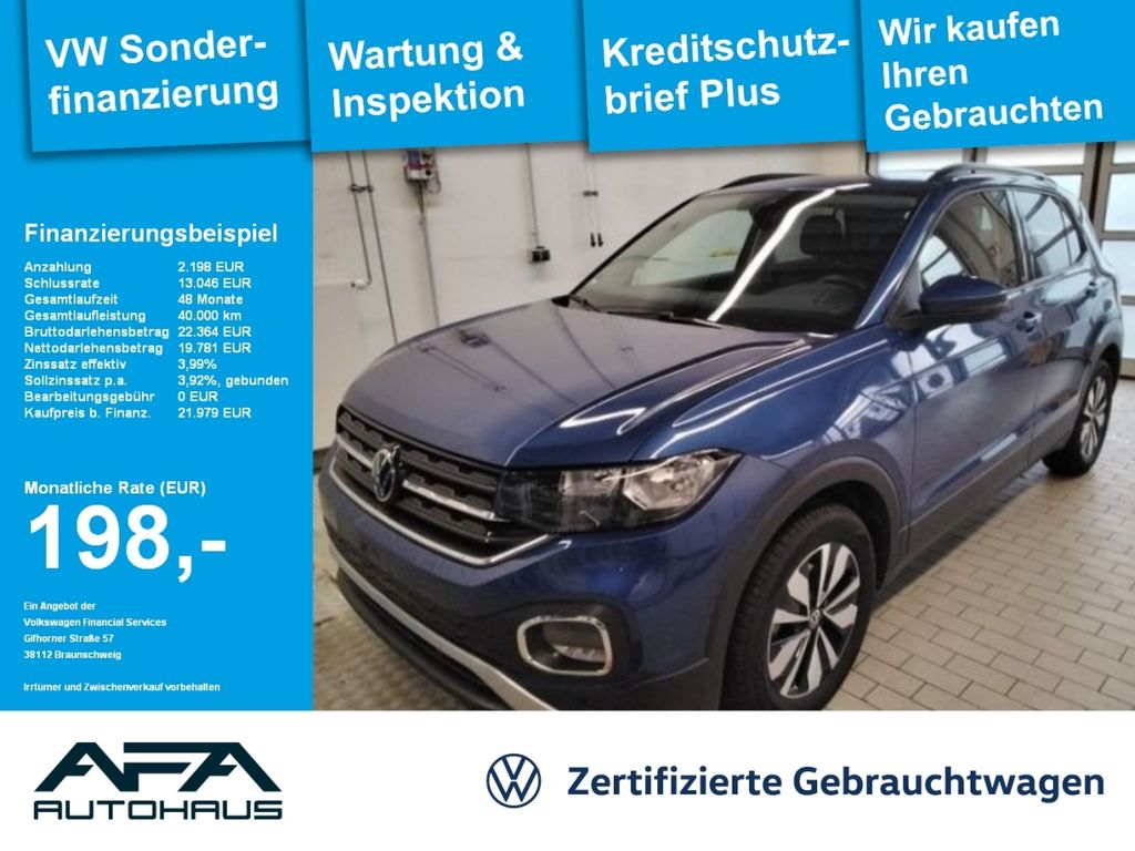 Volkswagen T-Cross 1.0 TSI MOVE AHK*Navi*ACC*App-Connect