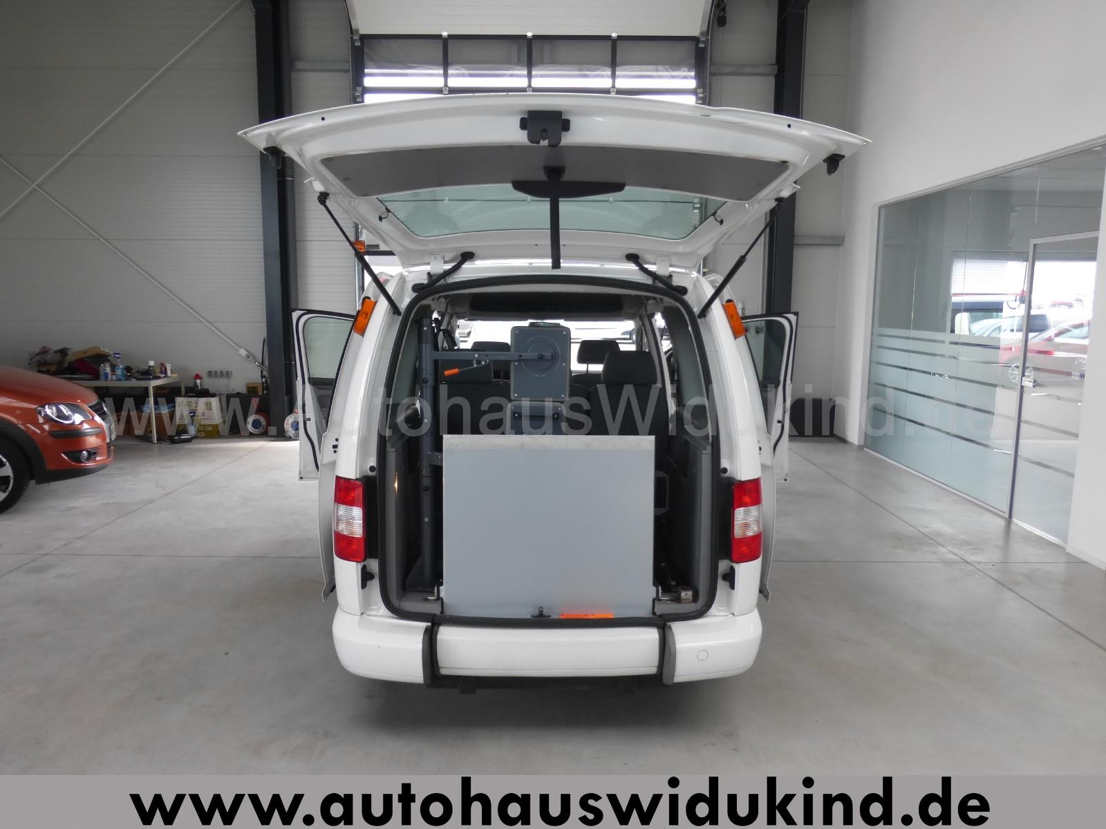 Volkswagen Caddy Maxi Behindert.Rampe Absenkbares Heck 1.Hd