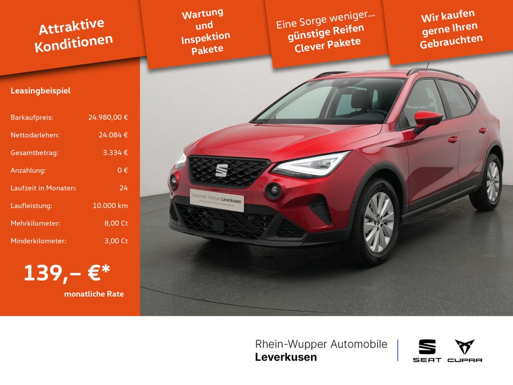 Seat Arona Road Edition LED NAVI KAMERA SHZ KEYLESS