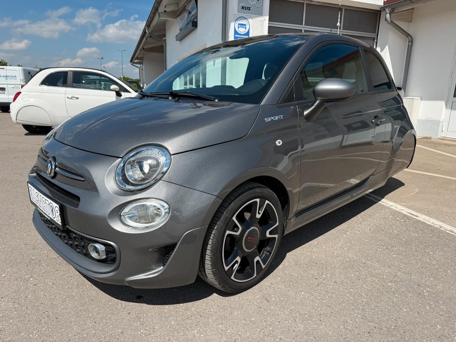 Fiat 500 Sport Ellenator  NAVI PDC CARPLAY TEILLEDER