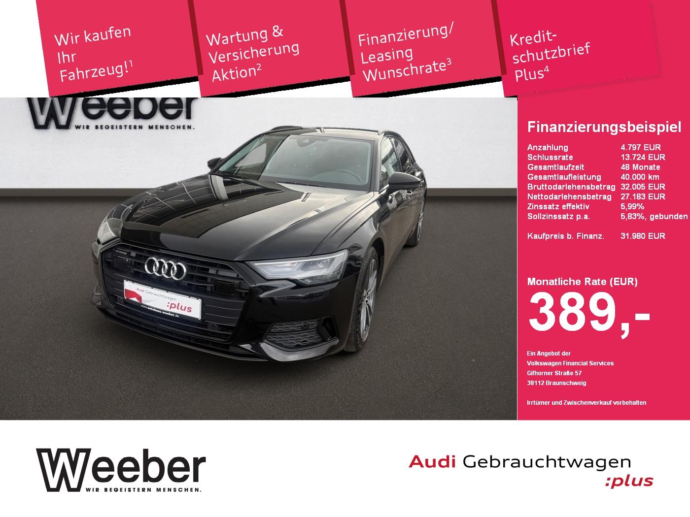 Audi A6 Avant quattro sport *LEDER*BLACKSTYLE*NAVI*KA