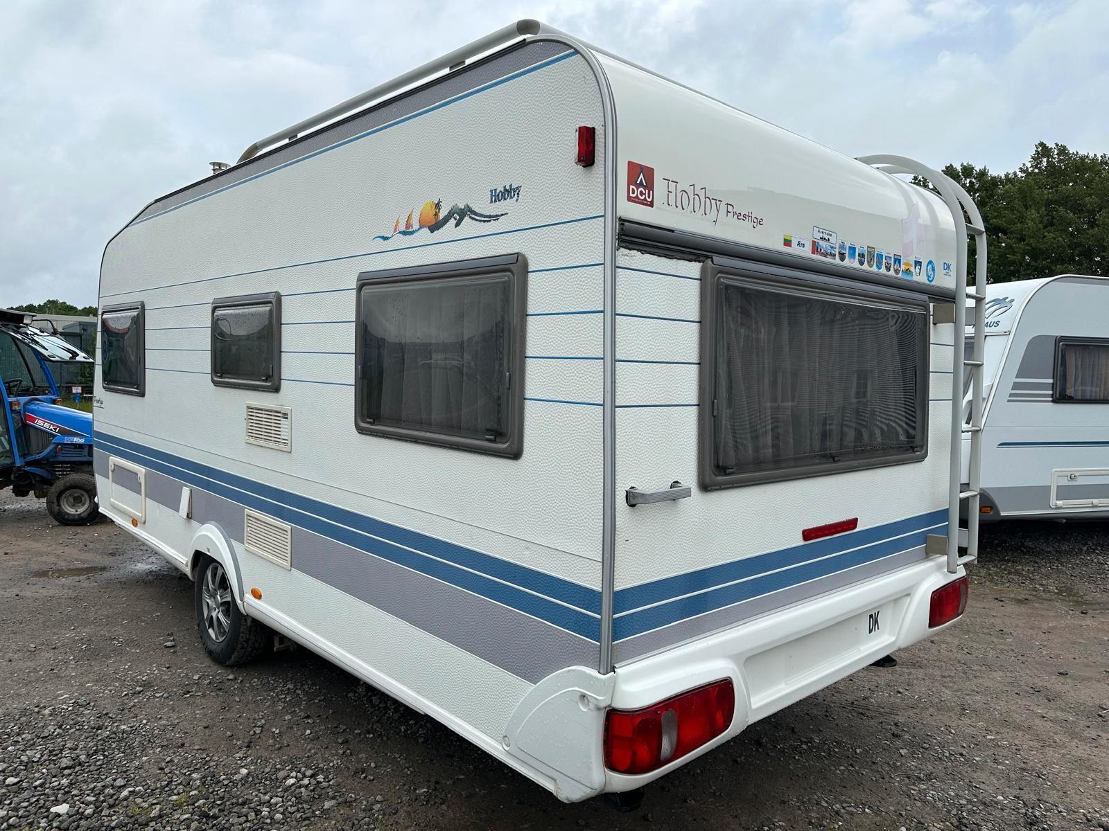 Hobby 495 UF prestige FESTBETT MOVER VORZELT 1350 KG