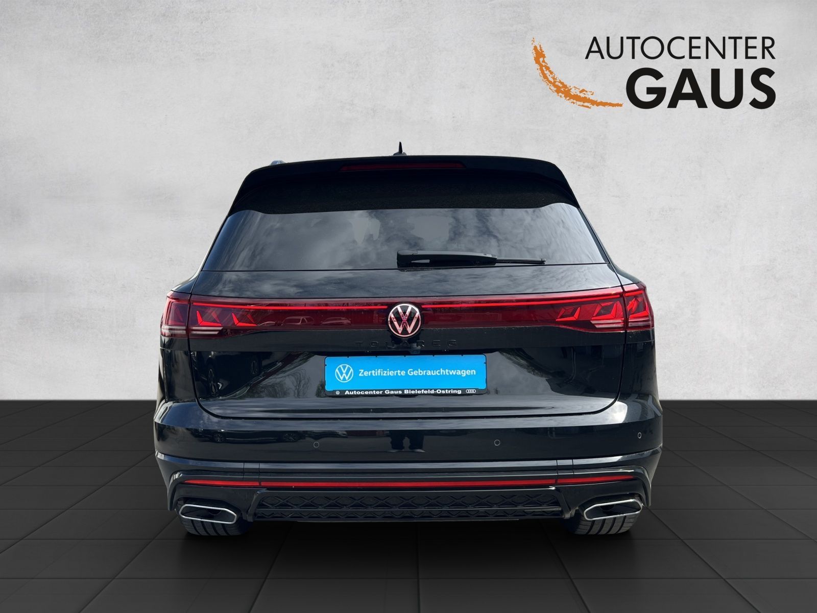 Touareg R-Line 3.0 V6 TDI 4M Leder*AHK*Luft*Blac