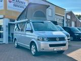 Volkswagen T5 California/140PS/AHK/MARKISE/5-SITZER/1.HAND - silberne Volkswagen T5 California