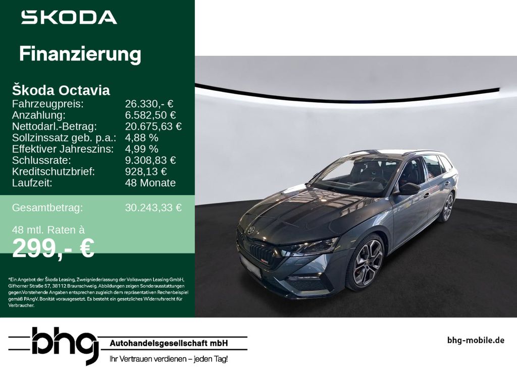 Octavia Combi RS 2,0 TDI DSG