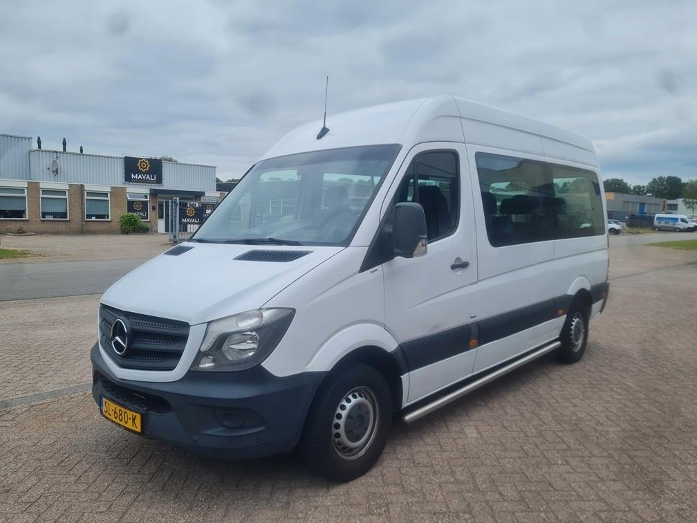 Mercedes-Benz Sprinter 214 CDI L2 H2. 9 persoons, Bj 2018