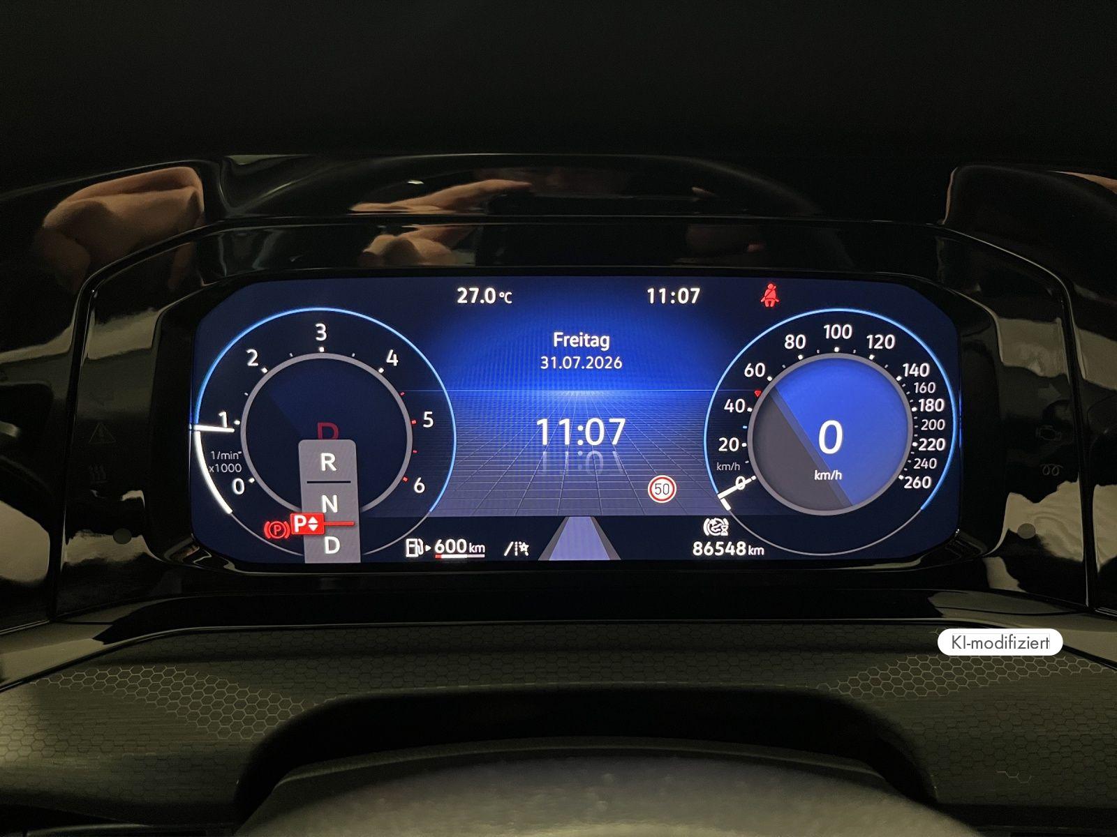 Volkswagen Golf VIII GTD 2.0 TDI Black Style, IQ Light, Sta, миниатюра 10