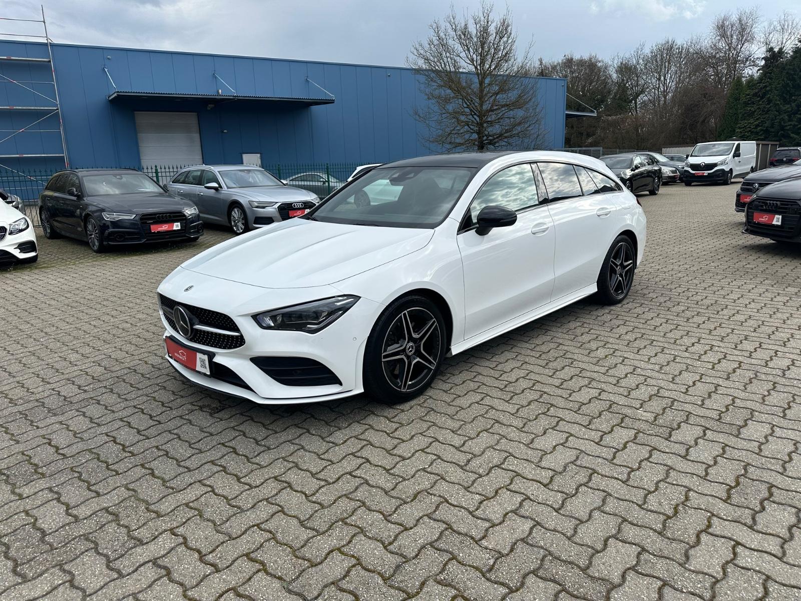 Mercedes-Benz CLA 200d AMG Wide AHK Distr PANORAMA Junge Stern