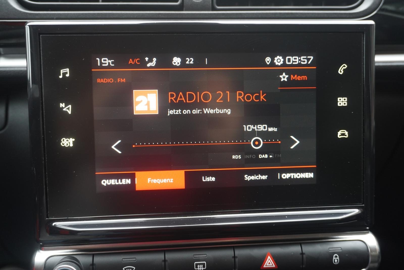 Citroën C3 Puretech LED Tempomat Sitzheizung PDC USB