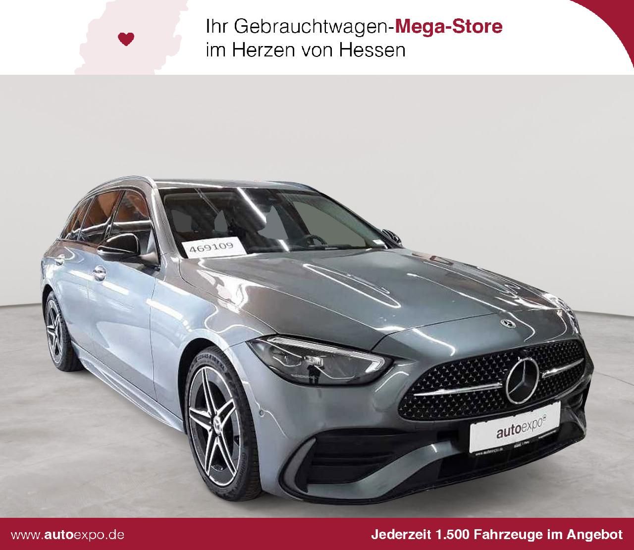 MERCEDES-BENZ C 300 d T 9G AMG Line Navi HuD AHK 