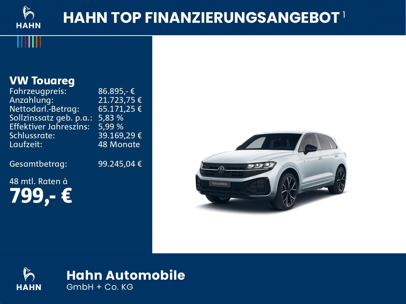 Volkswagen Touareg R-Line 3,0 l V6 TDI SCR 4MOTION 286PS