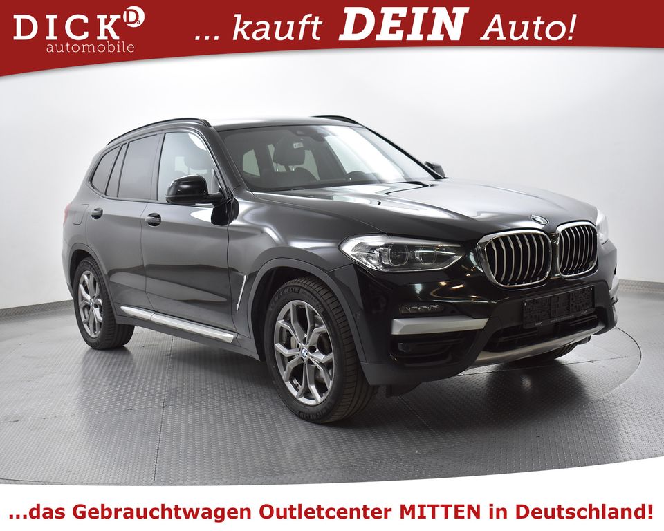BMW X3 xDr 30d xLine PANO+VIRTU+360+LED+AHK+ACC+M19" - 2021