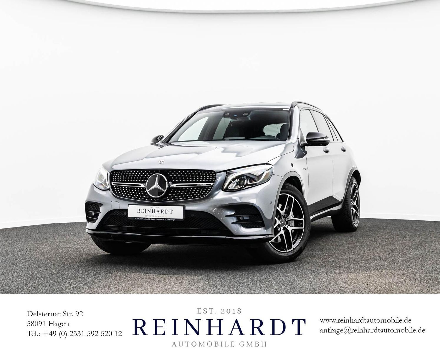MERCEDES-BENZ GLC 43 AMG 4M NIGHT/DISTR+/HuD/TOTW./BURM/360°