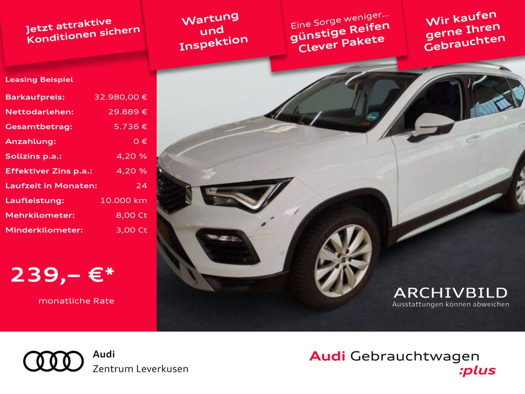 Ateca DSG AHK KAM SHZ NAVI ACC PDC VIRT
