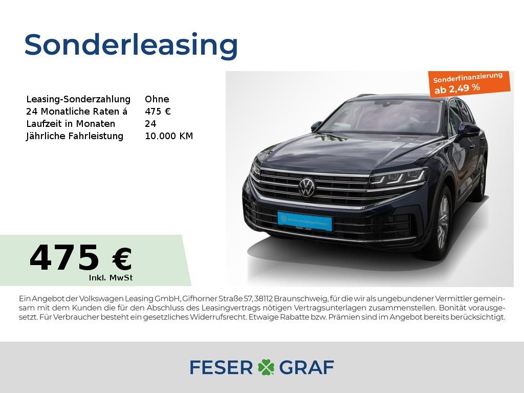 Volkswagen Touareg 3.0 TDI 4M Elegance AHK Luftf. Matrix