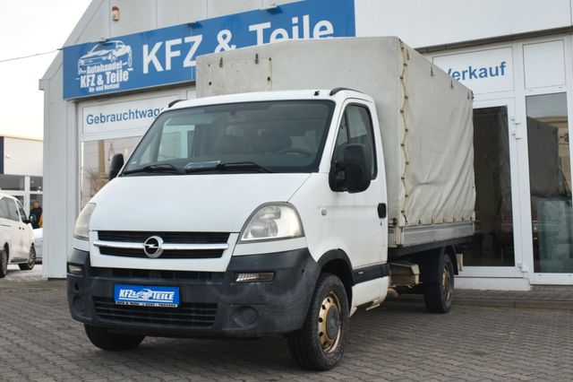 Opel Movano 2.5 CTDI Pritsche mit Plane Tüv 2026 NAVI