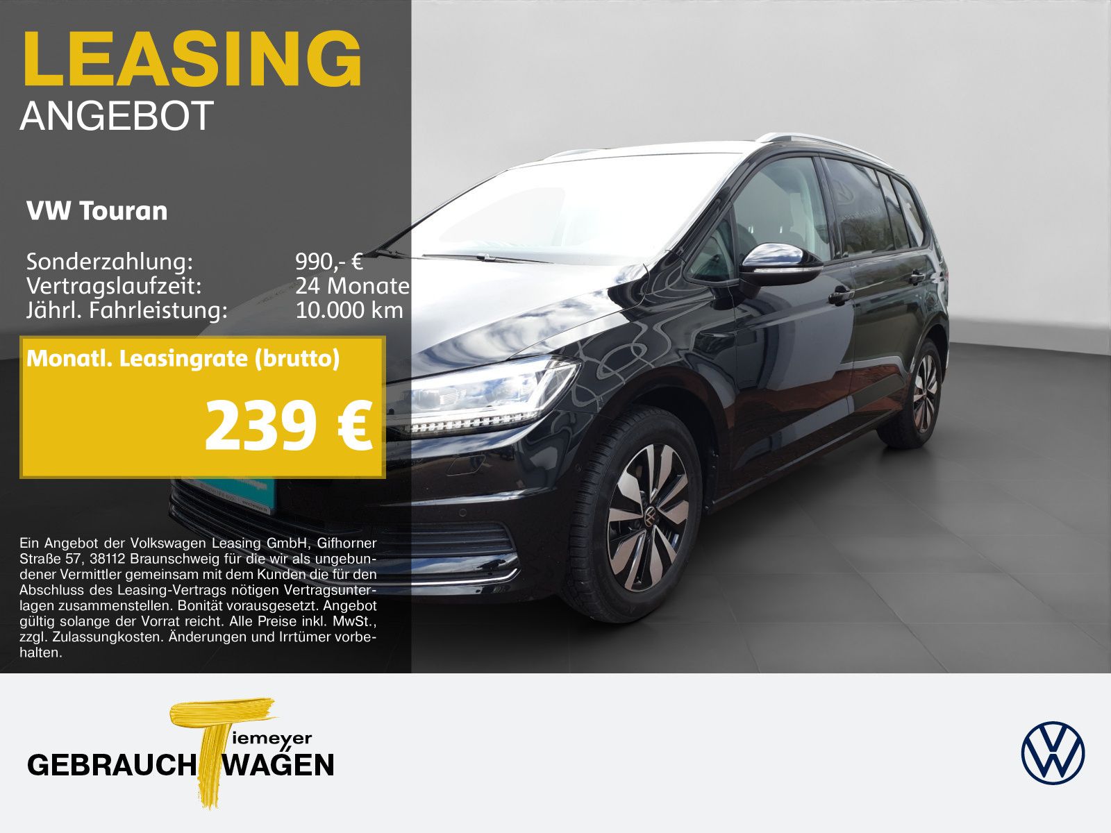 Volkswagen Touran 2.0 TDI DSG GOAL IQ.LIGHT 7SITZE NAVI AHK