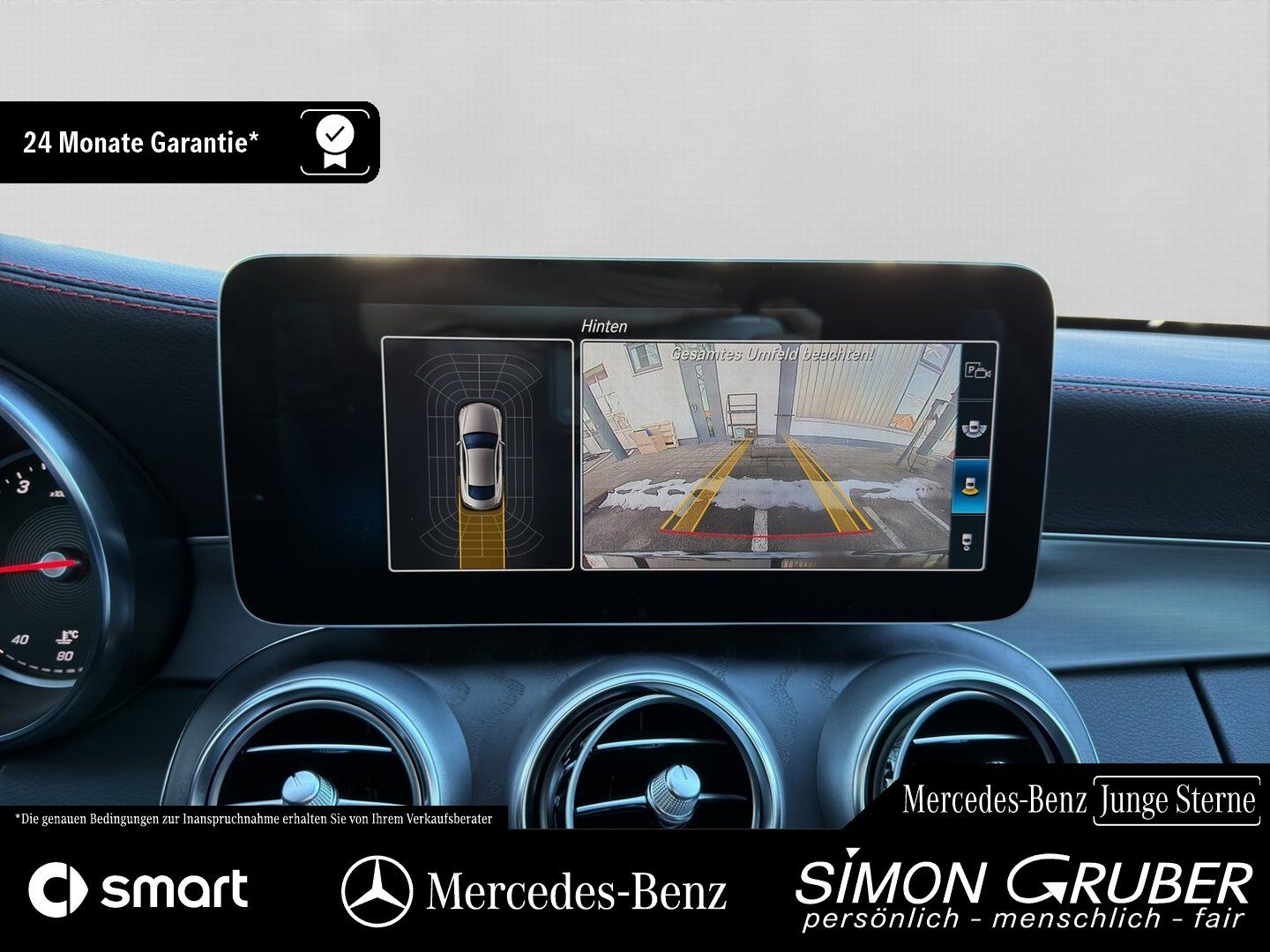 Fahrzeugabbildung Mercedes-Benz C 180 Coupé 2*AMG PLUS Night AHK SHZ LED Kamera