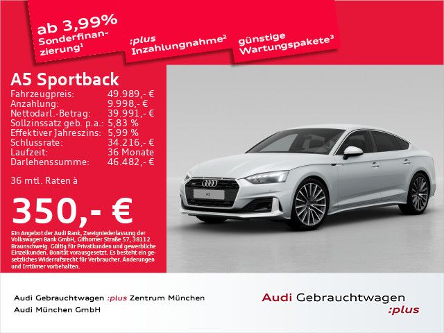 Audi A5 Sportback 40 TDI qu. S tronic advanced S line