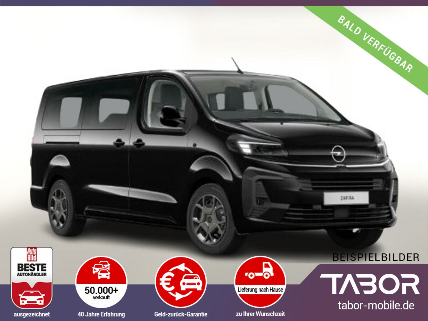 Opel Zafira Life 2.0 180 AT8 XL Nav Kam PDC SHZ LHZ