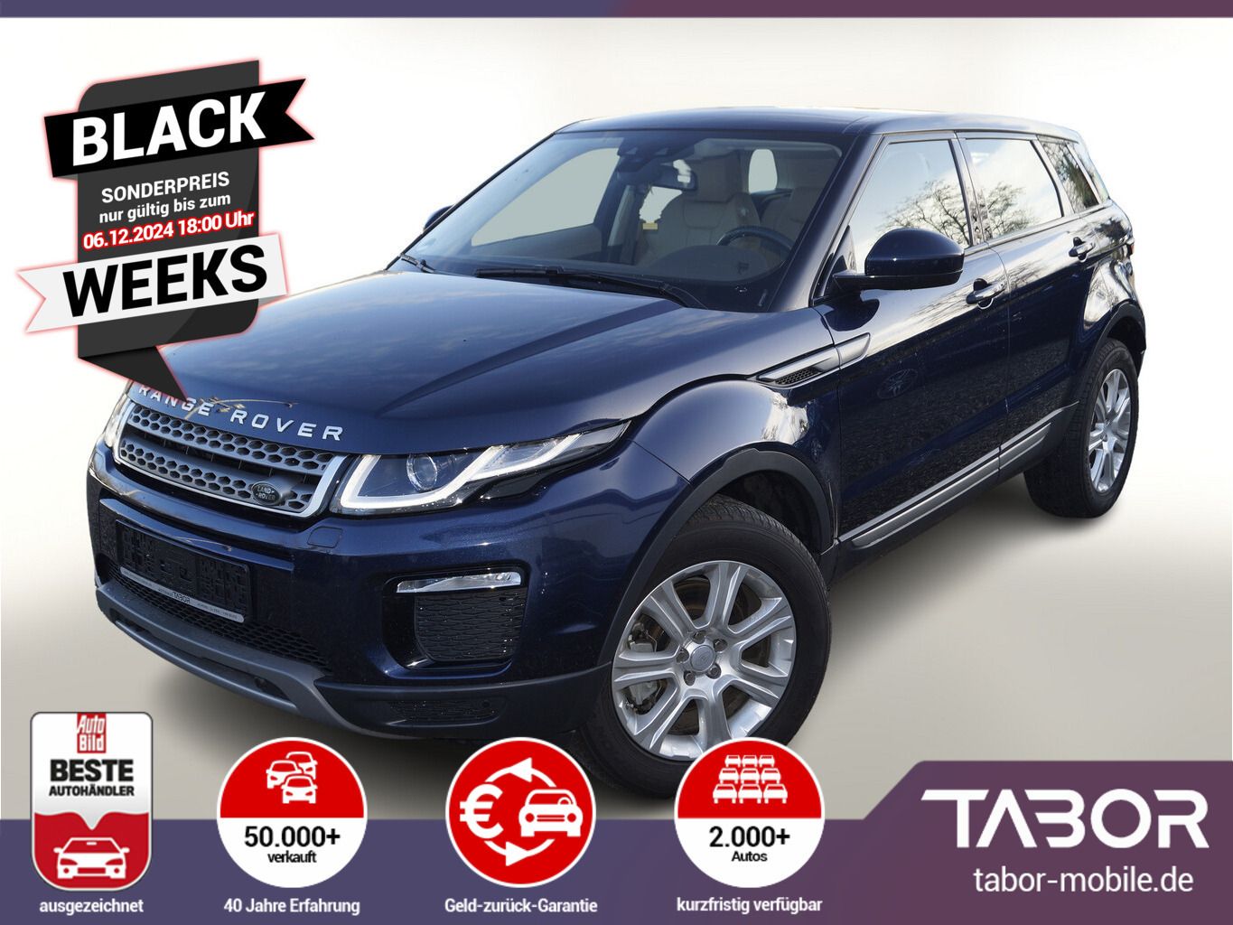 Land Rover RR Evoque 2.0 TD4 150 Aut AWD SE Pano Nav Keyl