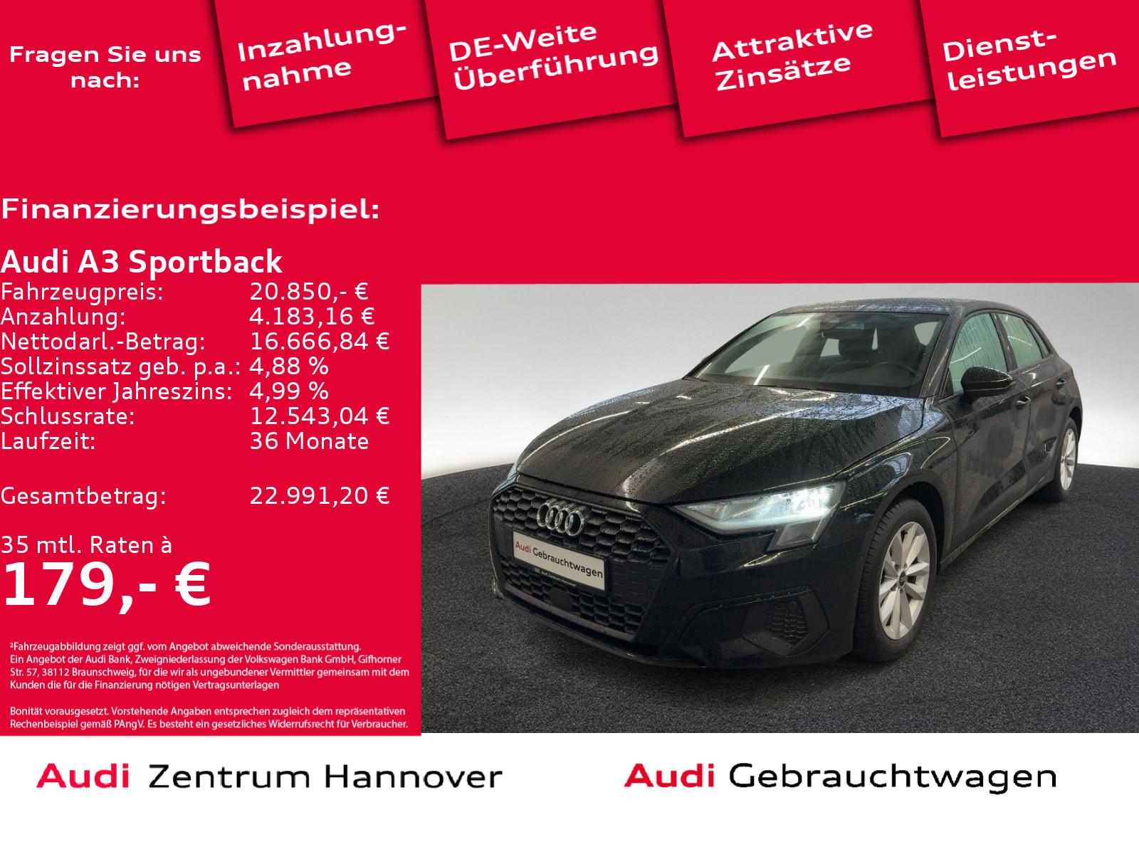 Audi A3 Sportback 35 TFSI ACC virtual Navi LED