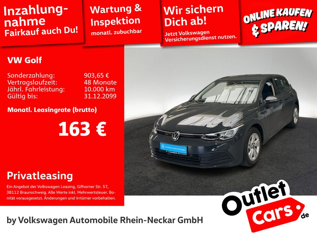 Volkswagen Golf VIII 2.0 TDI Life Navi AHK LED UVM