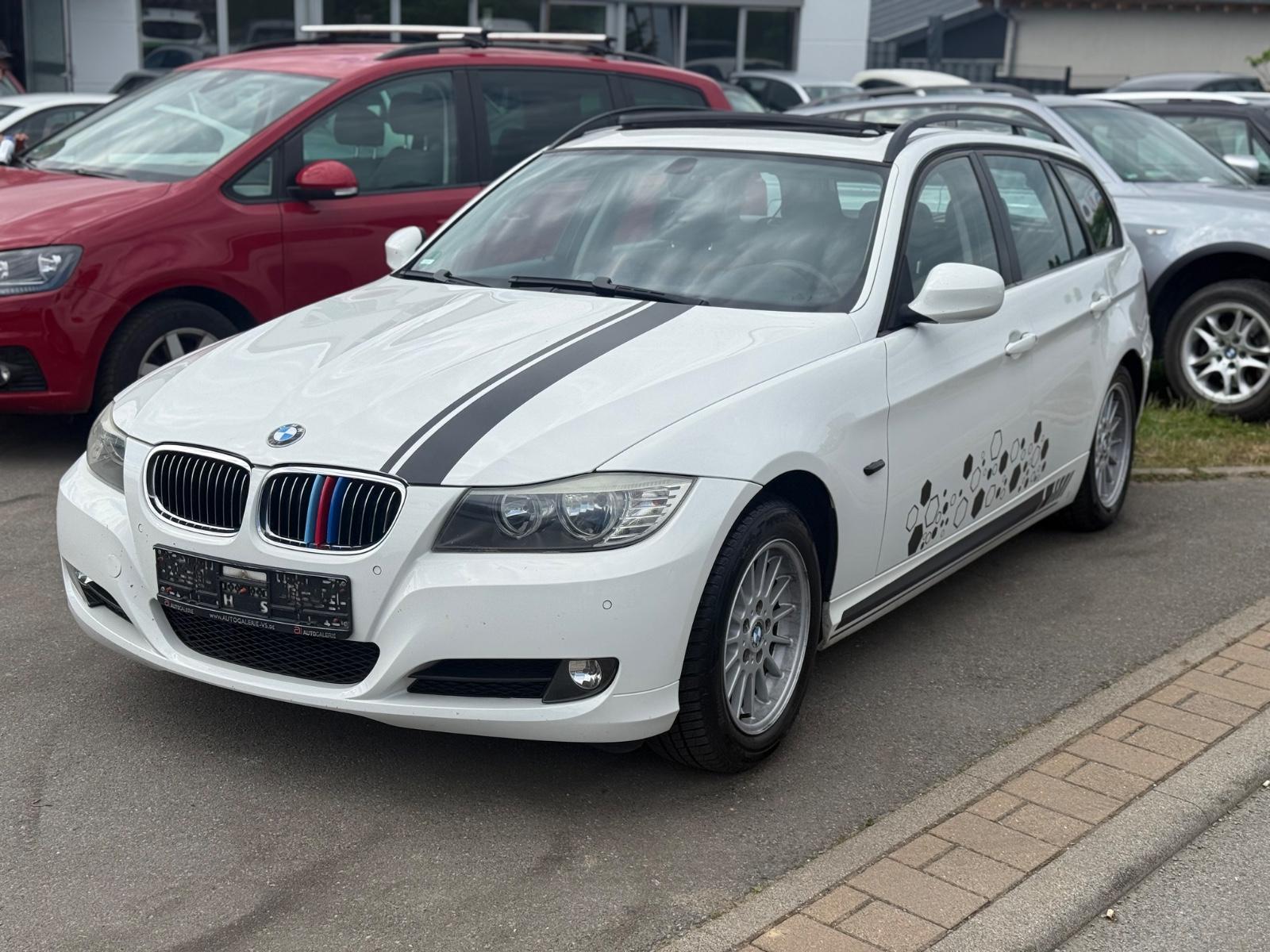 BMW 320 2009 — вигляд ззаду