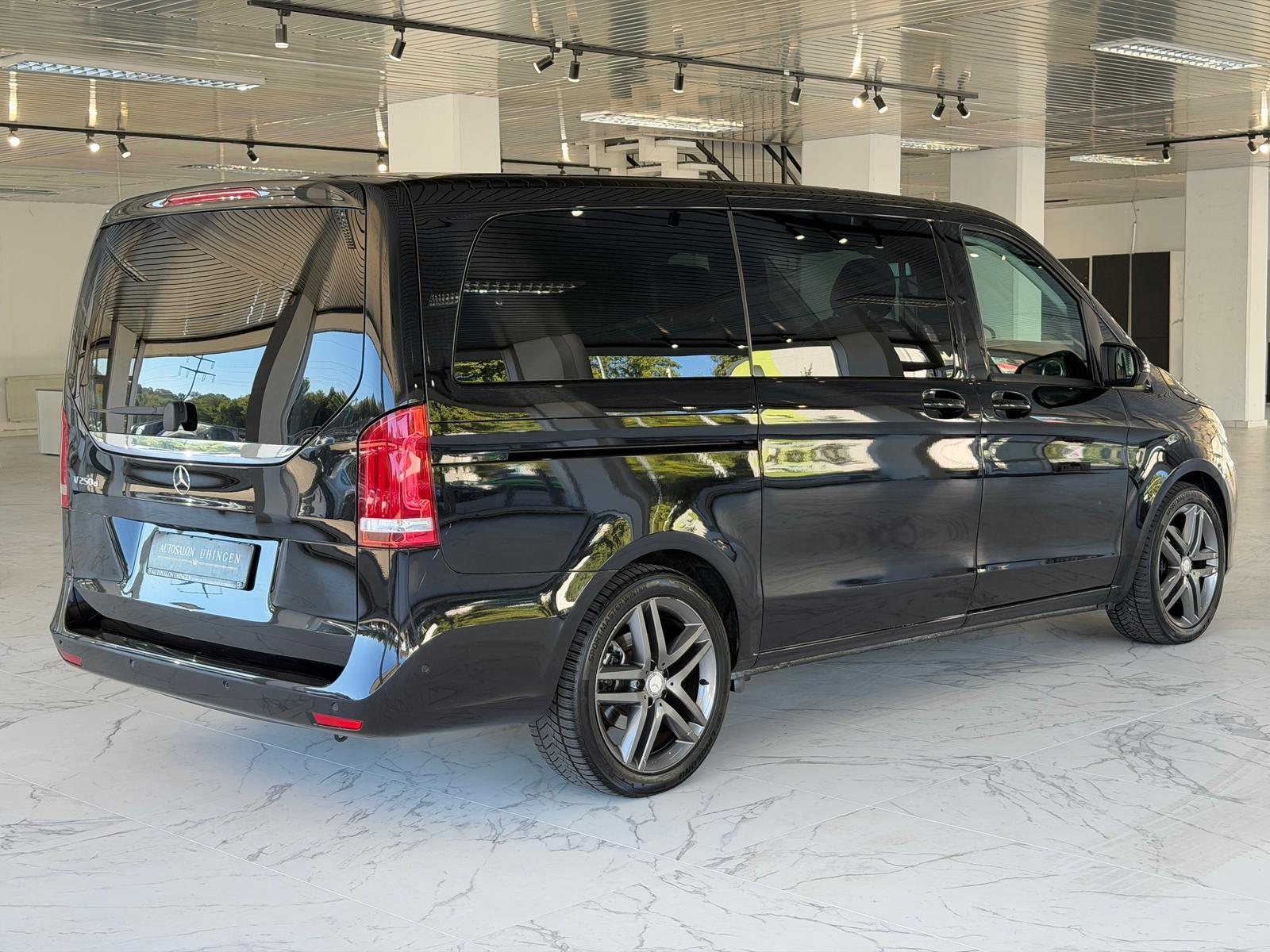 Mercedes-Benz Classe V 250 d Long 190 ch – 7 places – Pano – Burmester – LED – Double porte coulissante – Avertisseurs angle mort