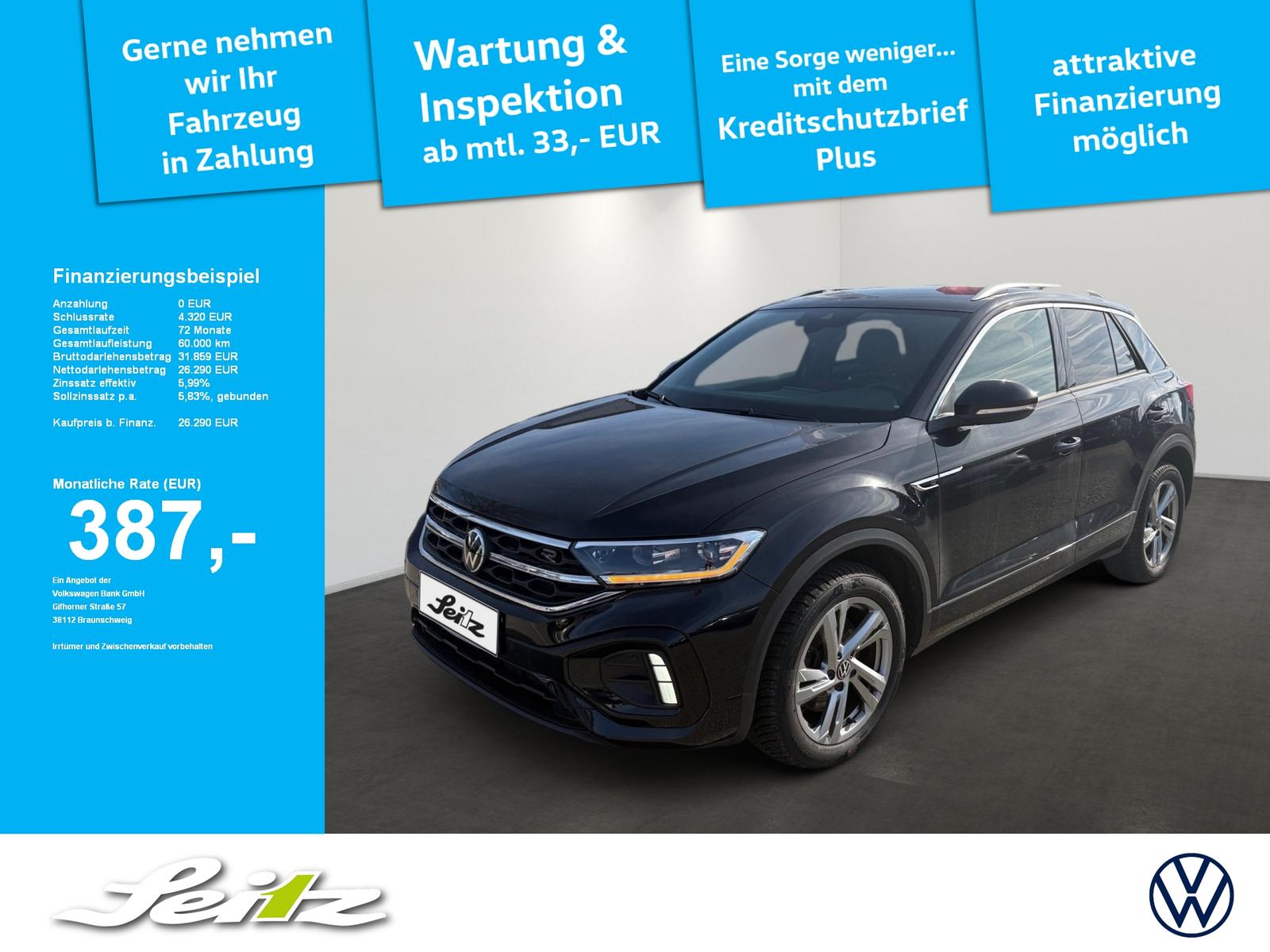 Volkswagen T-Roc 2.0 TDI R-Line *AHK*LED*KAMERA*NAVI*