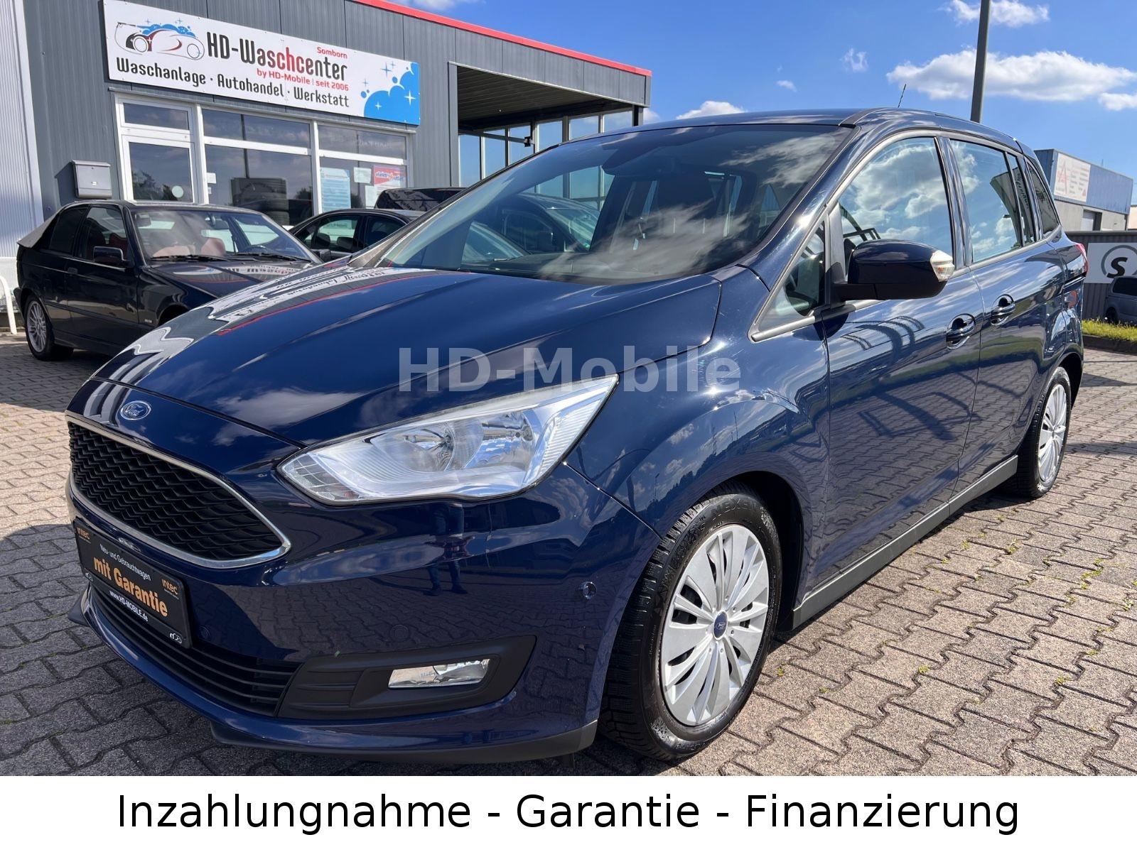 Ford Grand C-Max, 1. Hand, Navi, ParkAssist, CarPlay