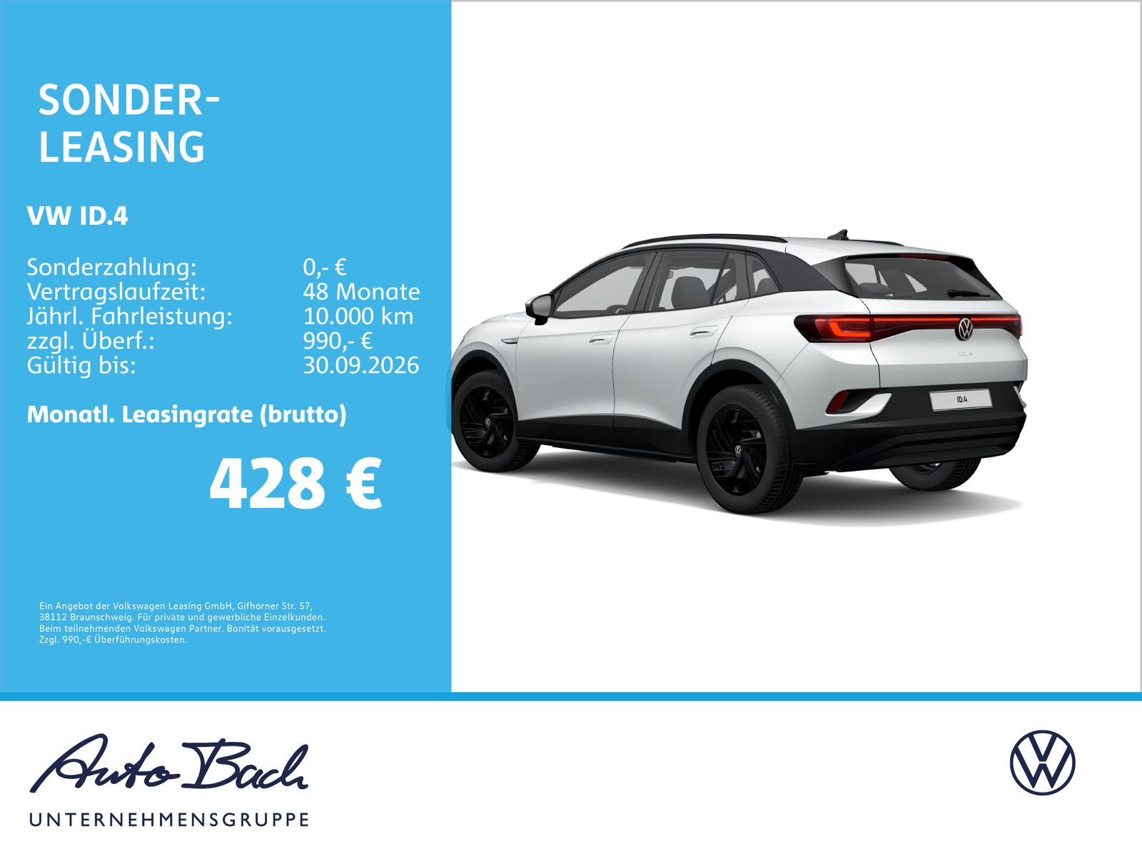 Volkswagen ID.4 Pro Performance, Navi, LED, Parkpilot, App- imagem 2