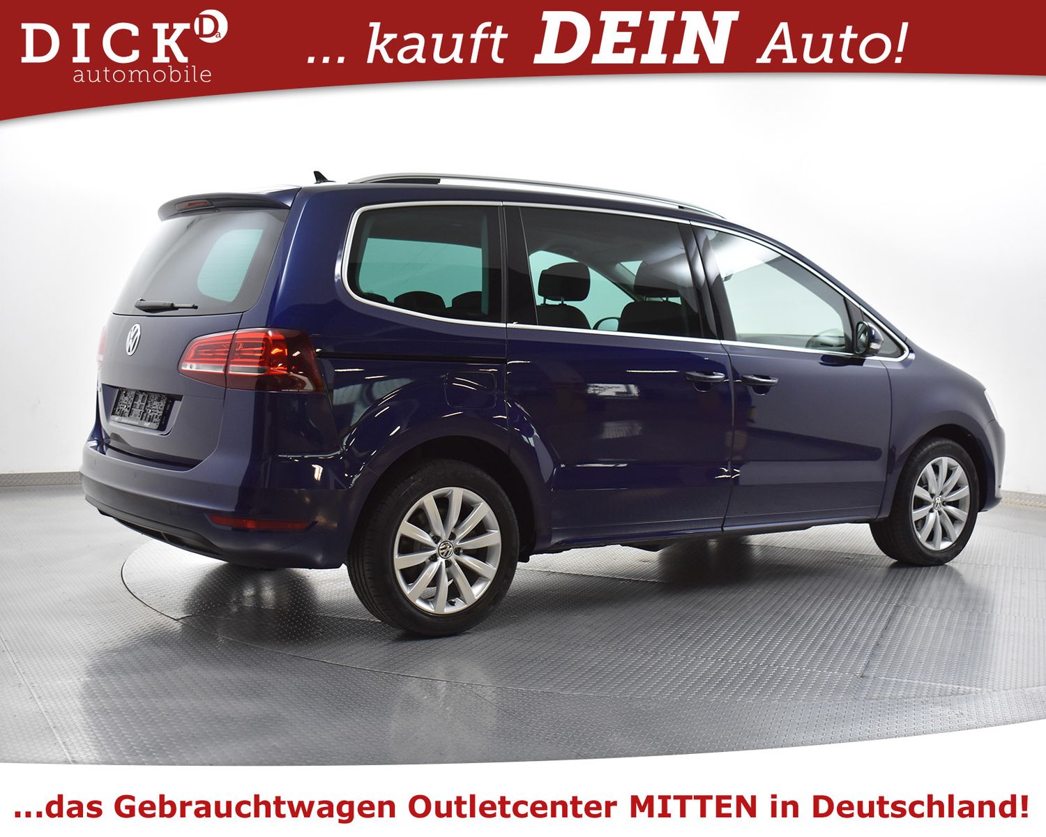 VW Sharan 1.4 TSI DSG Highl PANOR+LEDER+DYNAUD+AHK+ - Image 4