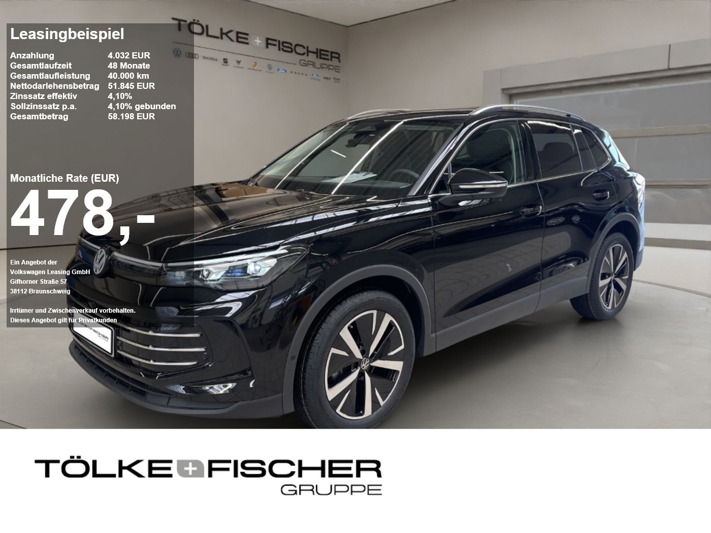 Volkswagen Tiguan 1.5 l eTSI DSG ACC WKR AHK Rückfahrkamara foto 1
