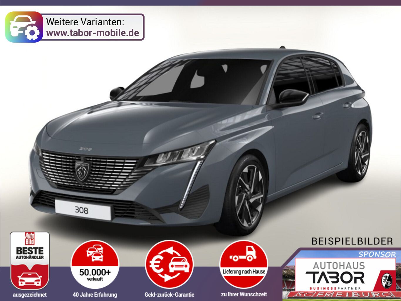 Peugeot 308 Allure Nav Keyl 360° WinterP RCTA UVP-42%*