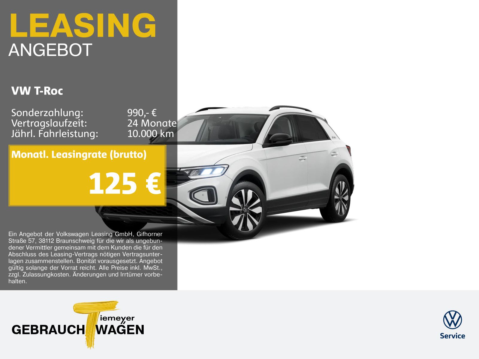 Volkswagen T-Roc 1.0 TSI GOAL NAVI LED ACC ASSIST