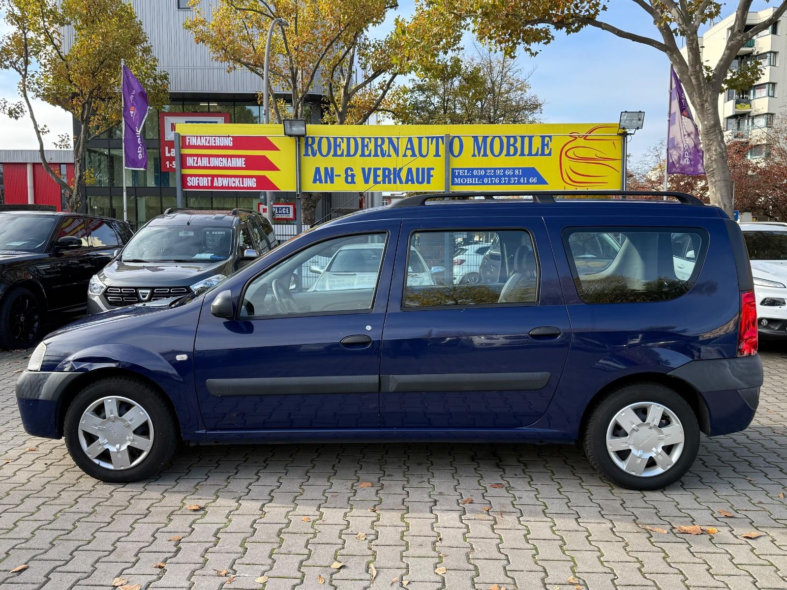 Dacia Logan 2008 — rear view